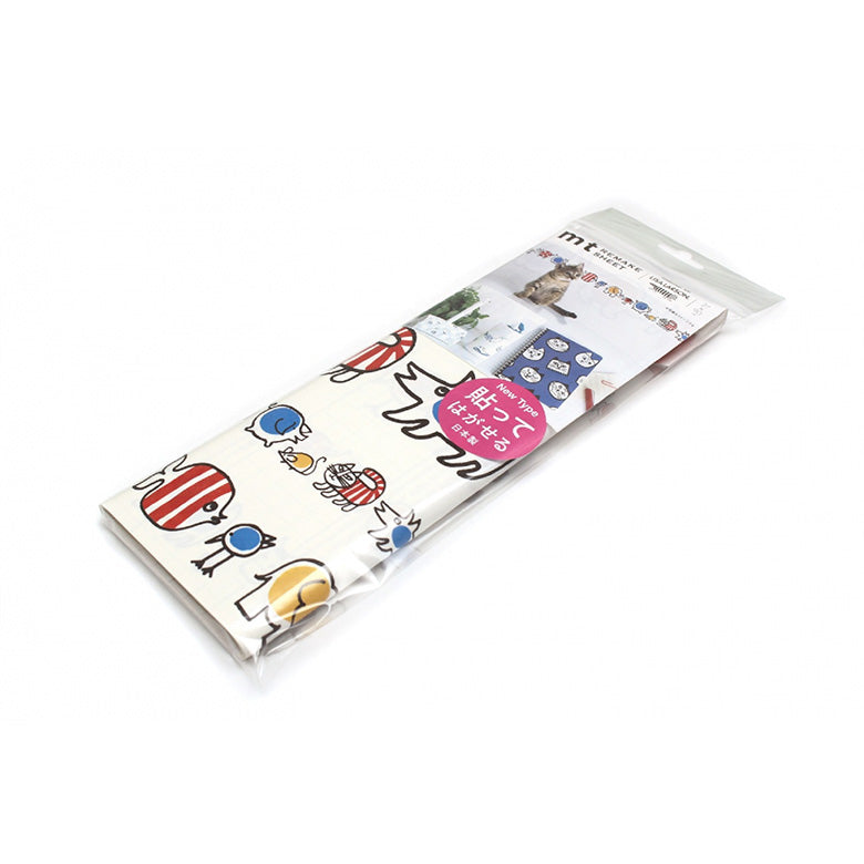 mt casa リメイクシート リサ・ラーソン 27cm×90cm 貼ってはがせる 壁紙シール 賃貸OK 日本製 Lisa Larson 猫 マイキー