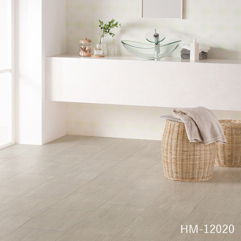 クッションフロア 10cm単位 タイル柄 HM-12019 HM-12020 サンゲツ カフェストーン