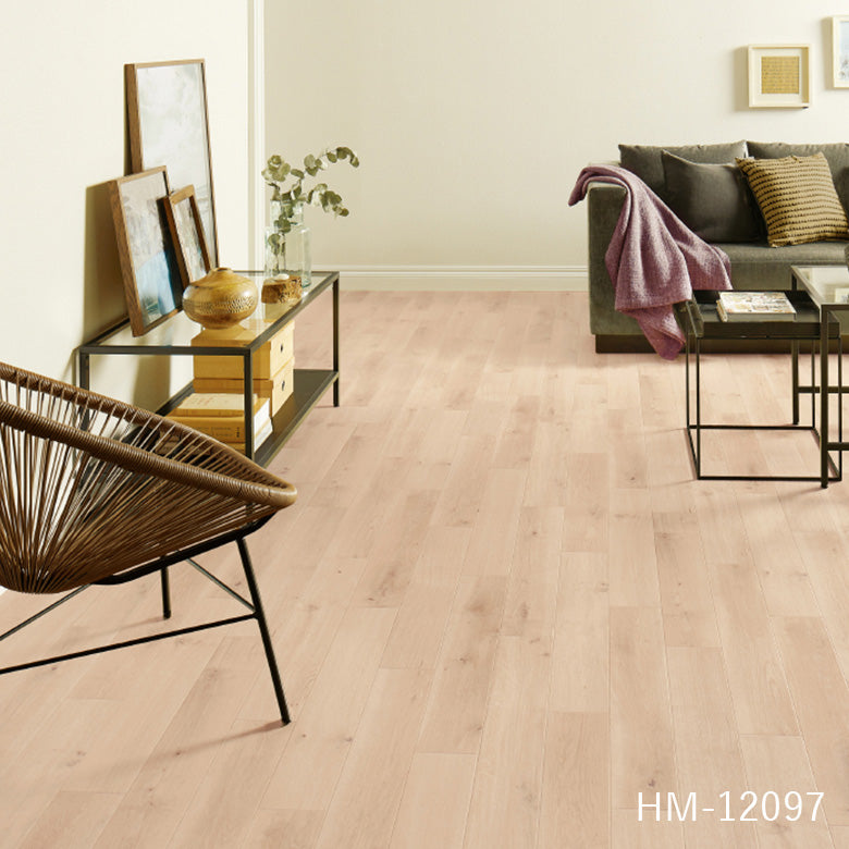 クッションフロア 10cm単位 木目柄 HM-12097 HM-12098 サンゲツ ミルキーオーク