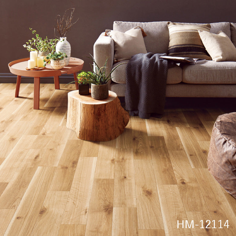 クッションフロア 10cm単位 木目柄 HM-12114 HM-12115 サンゲツ ナチュラルオーク