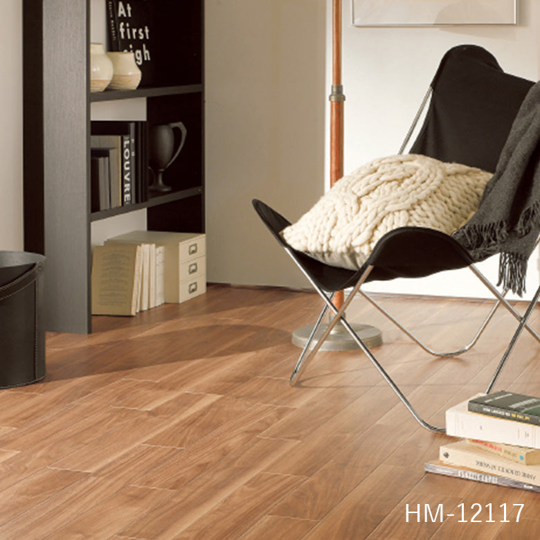 クッションフロア 10cm単位 木目柄 HM-12116 HM-12117 HM-12118 サンゲツ ウォルナット