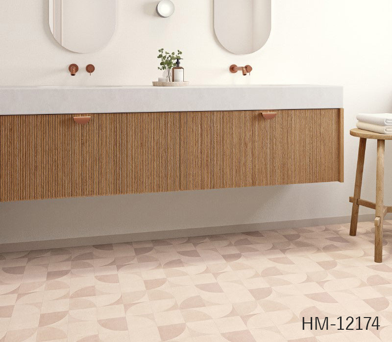 クッションフロア 10cm単位 プレーン＆パターン柄 HM-12173 HM-12174 サンゲツ ジオタイル