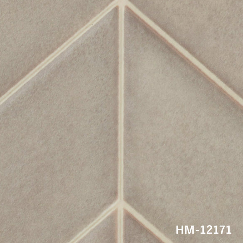 クッションフロア 10cm単位 タイル柄 HM-12170 HM-12171 サンゲツ コラーリタイル ヘリンボーン柄 ブルー ブラウン