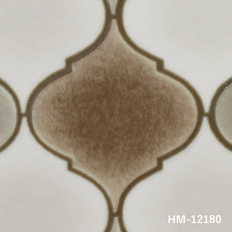 クッションフロア 10cm単位 タイル柄 HM-12179 HM-12180 サンゲツ アンティークタイル