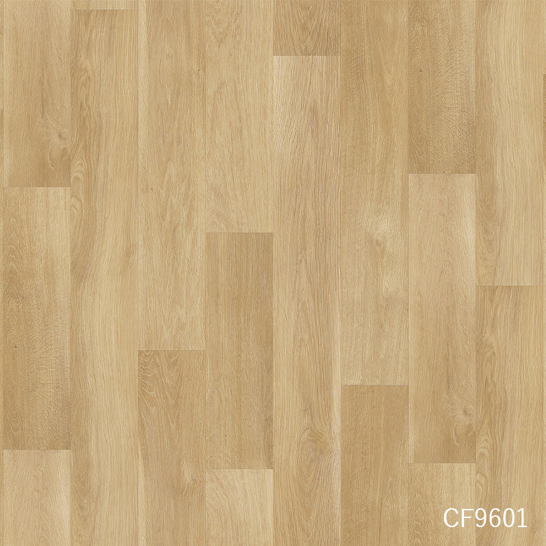 NEW! クッションフロア CF9601 CF9602 フレッシュオーク 東リ 10cm単位 1.8ｍｍ厚 木目柄 防カビ 抗菌 お掃除簡単