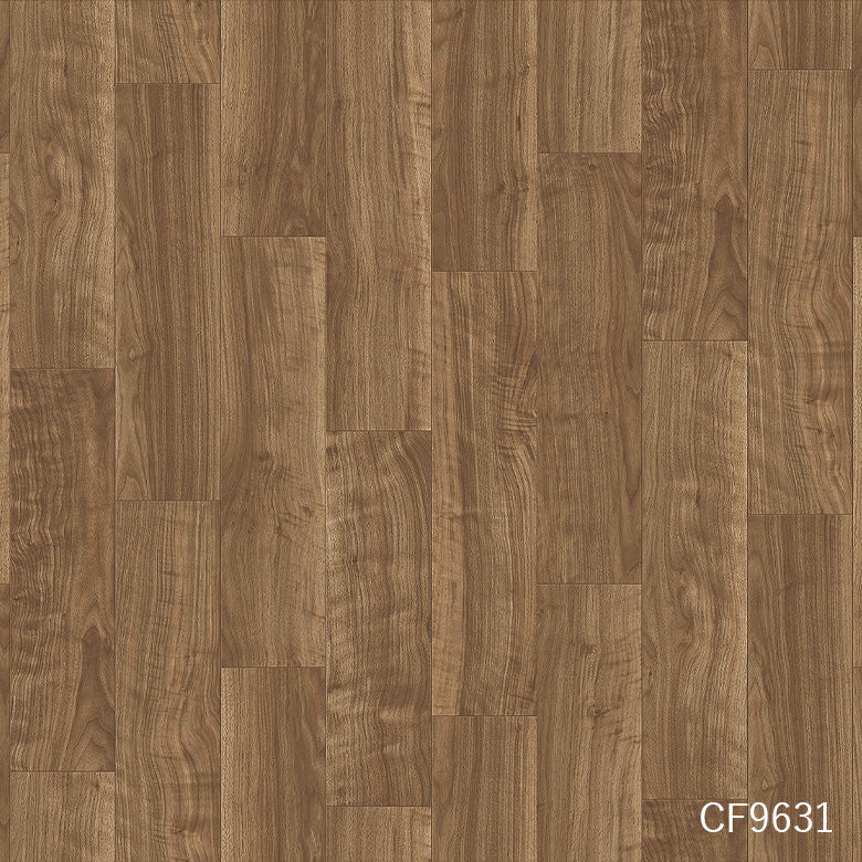 NEW! クッションフロア CF9631 CF9632 ビガーウォールナット 東リ 10cm単位 1.8ｍｍ厚 木目柄 抗菌 ダーク