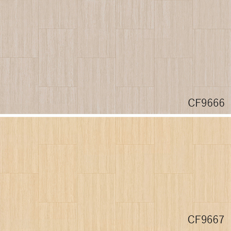 NEW! クッションフロア CF9666 CF9667 セルベジャンテ 東リ 10cm単位 1.8ｍｍ厚 抗菌 大理石柄 ホワイト ベージュ