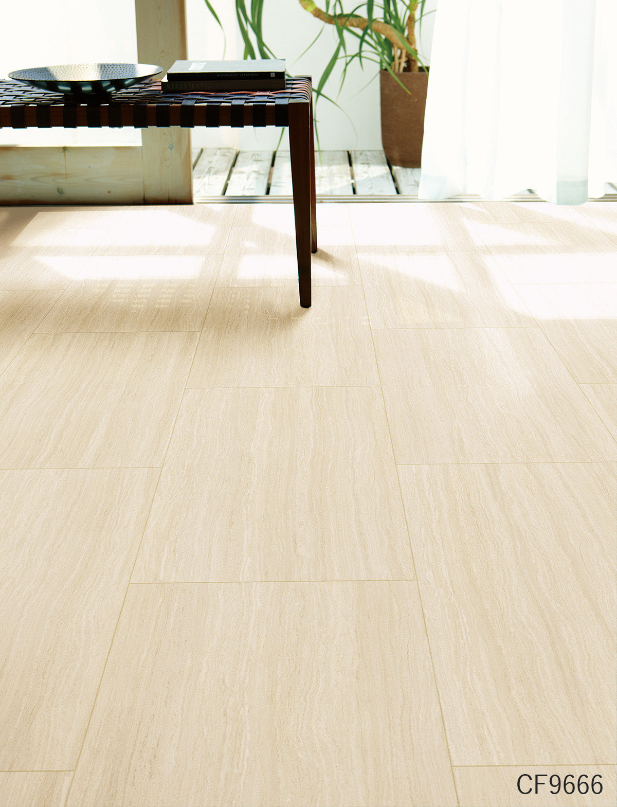 NEW! クッションフロア CF9666 CF9667 セルベジャンテ 東リ 10cm単位 1.8ｍｍ厚 抗菌 大理石柄 ホワイト ベージュ