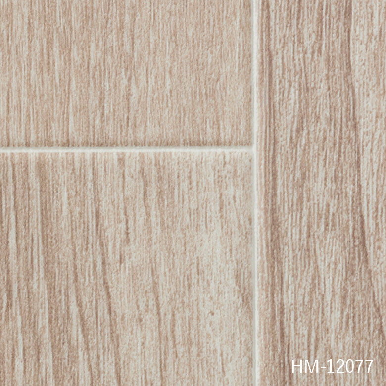 クッションフロア 10cm単位 木目柄 HM-12076 HM-12077 サンゲツ ホワイトチェスナット