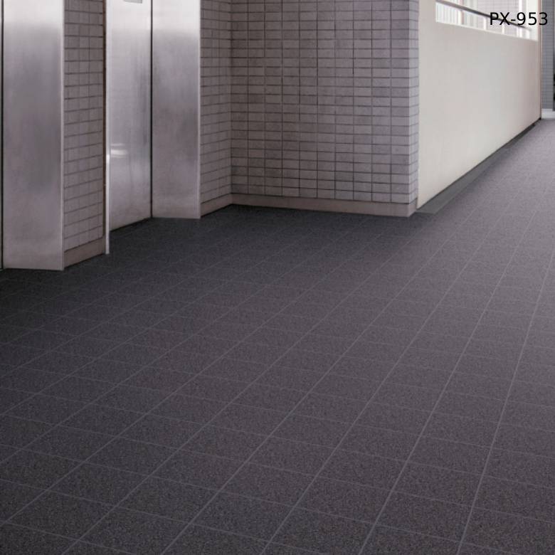 【180cm巾】1ｍ以上10cm単位 ノンスキッド タイル調 バルコニー床シート ノンスリップシート 長尺シート Wサイズ PX-951 PX-952 PX-953 サンゲツ NONSKID