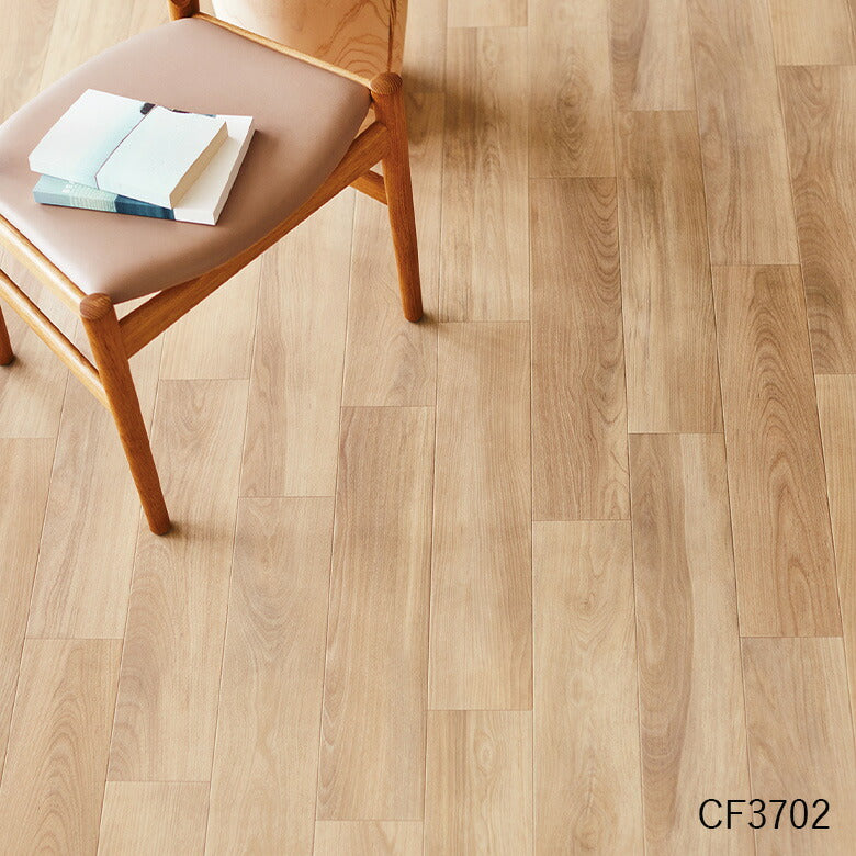 NEW! ペット対応 クッションフロア CF3701 CF3702 エッセンシャルバーチ 東リ 10cm単位 2.3ｍｍ厚 木目柄 床暖房対応 土足対応 消臭 防滑 お掃除簡単 丈夫 抗菌