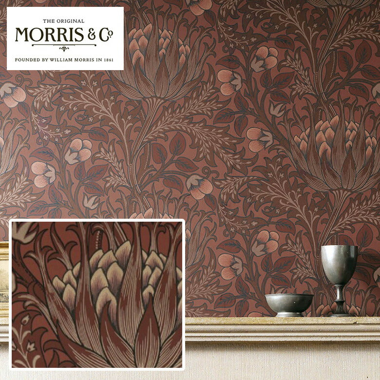 ウィリアムモリス のりなし 壁紙 Artichoke アーティチョーク LIS-42014 本売り リリカラ