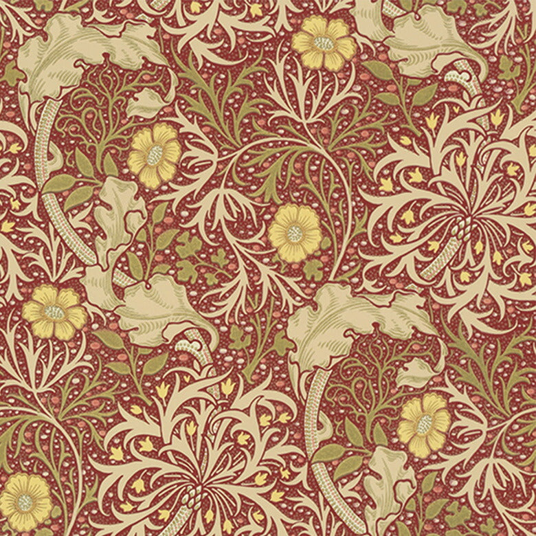 ウィリアムモリス のりなし 壁紙 Morris Seaweed モリスシーウィード LIS-42009 本売り リリカラ