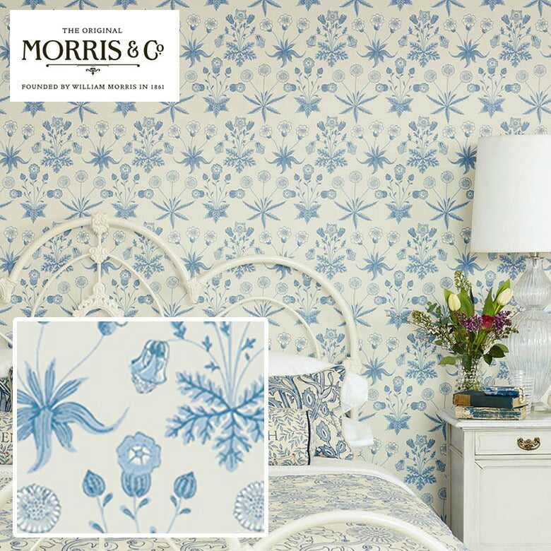 ウィリアムモリス のりなし 壁紙 Daisy デイジー LIS-42017 本売り リリカラ