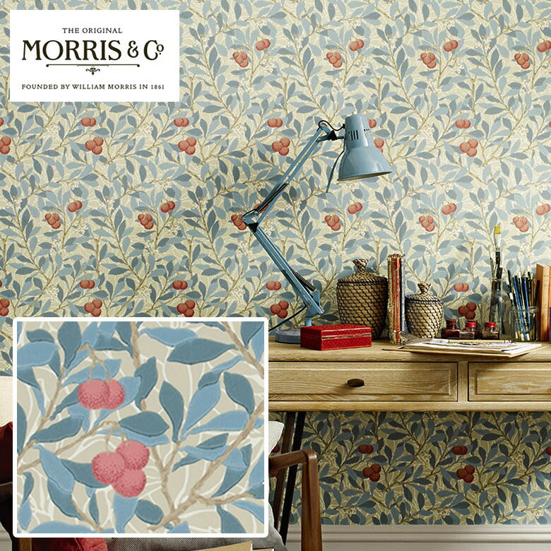 ウィリアムモリス のりなし 壁紙 Arbutus アービュタス LIS-42012 本売り リリカラ