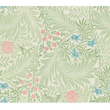 ウィリアムモリス のりなし 壁紙 ラークスパー LIS-42006 本売り リリカラ 植物柄