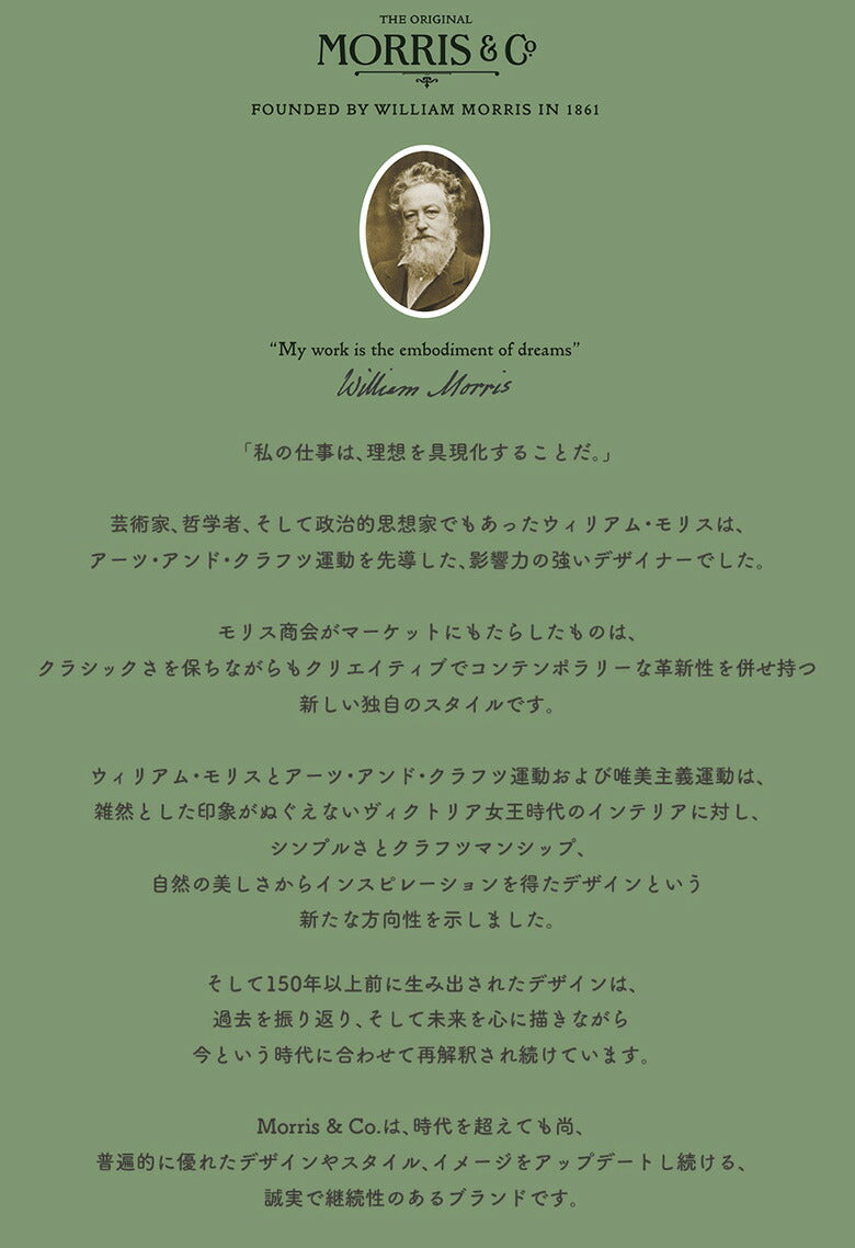 ウィリアムモリス のりなし 壁紙 Artichoke アーティチョーク LIS-42014 本売り リリカラ
