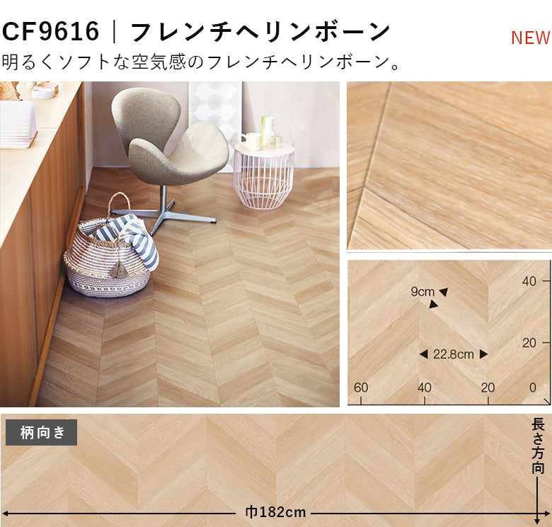 2畳サイズ 長さ2ｍ 人気16品番 クッションフロア 東リ 2畳程の広さ（約1.82ｍ×2ｍ）簡単DIY